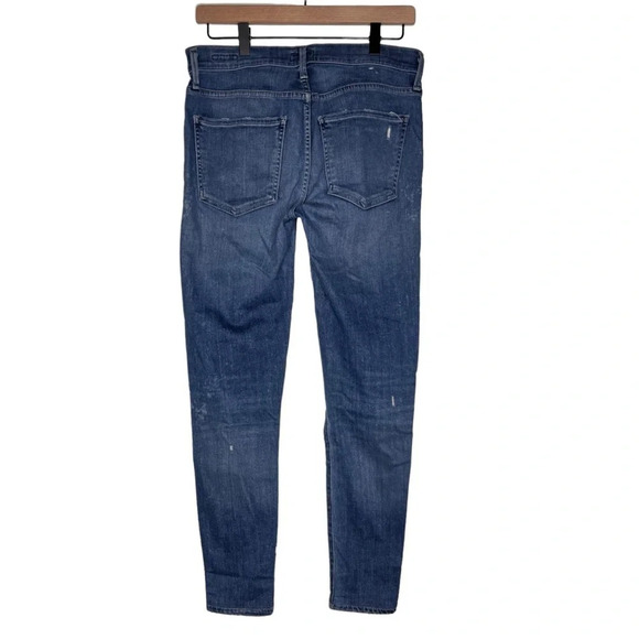 Agolde Women’s  Sophie Medium Wash Distressed Jean Size 30 - Picture 3 of 11